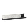Hanah Home Soporte para TV Marmo Mármol y Antracita